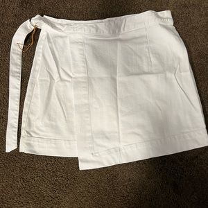 Wrap mini skirt. Brand AG Jeans